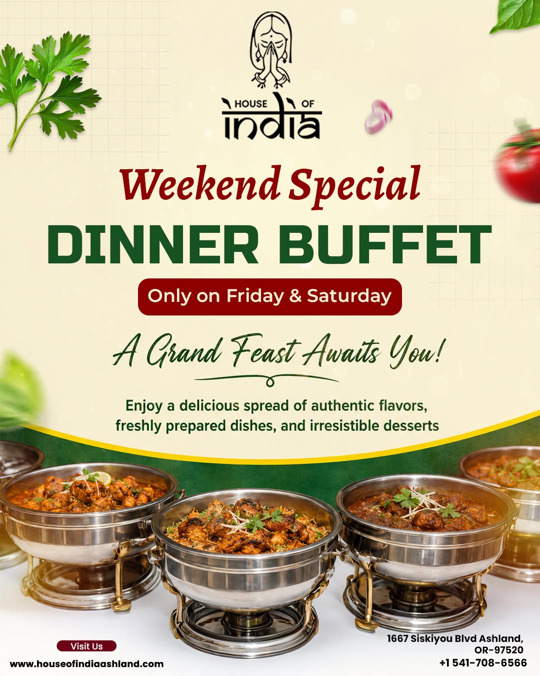Weekend Special Dinner Buffet
